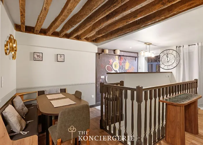 Elegant Pied A Terre Proche De Republique 아파트